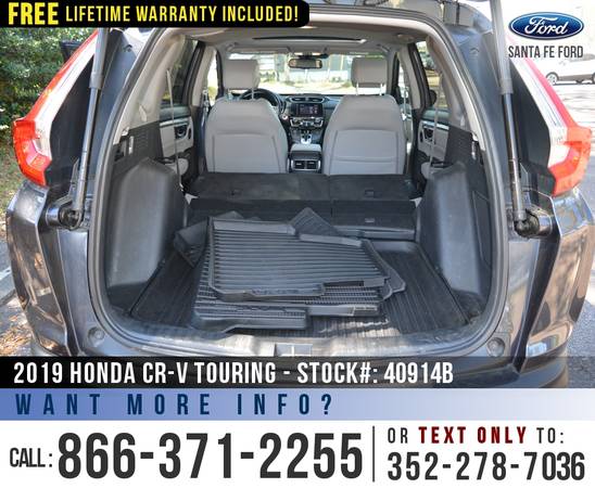 2019 HONDA CRV TOURING Sunroof - Leather Seats - Warranty for sale in Alachua, FL – photo 17