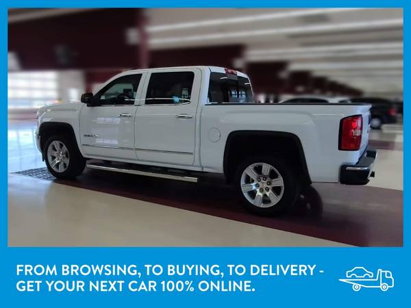 2014 GMC Sierra 1500 Crew Cab SLT Pickup 4D 5 3/4 ft pickup White for sale in Rochester , NY – photo 5