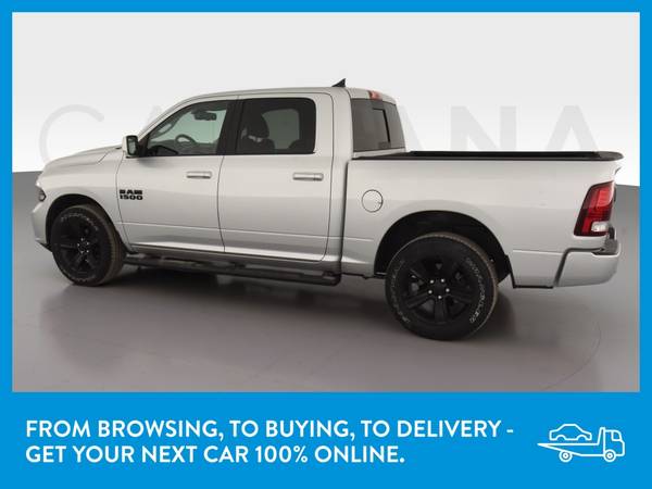 2018 Ram 1500 Crew Cab Night Pickup 4D 5 1/2 ft pickup Silver for sale in Dade City, FL – photo 5