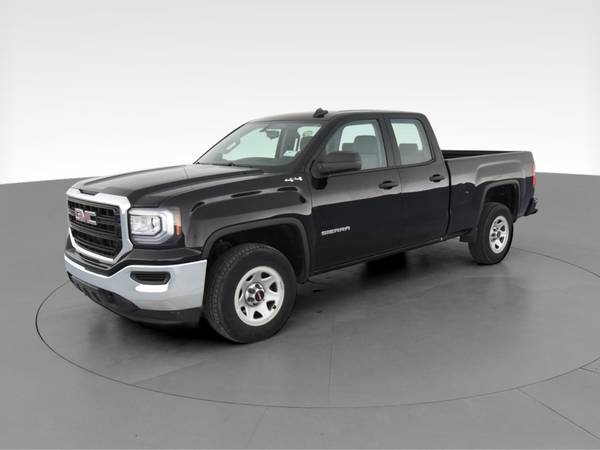 2018 GMC Sierra 1500 Double Cab Pickup 4D 6 1/2 ft pickup Black - -... for sale in Washington, District Of Columbia – photo 3