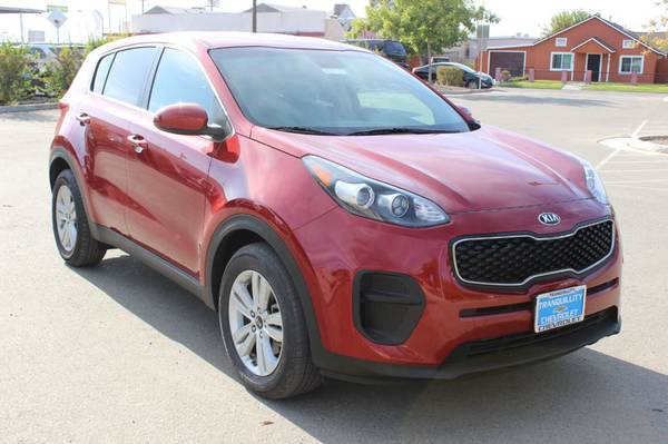 2018 *Kia* *Sportage* *LX FWD* Hyper Red for sale in Tranquillity, CA – photo 2