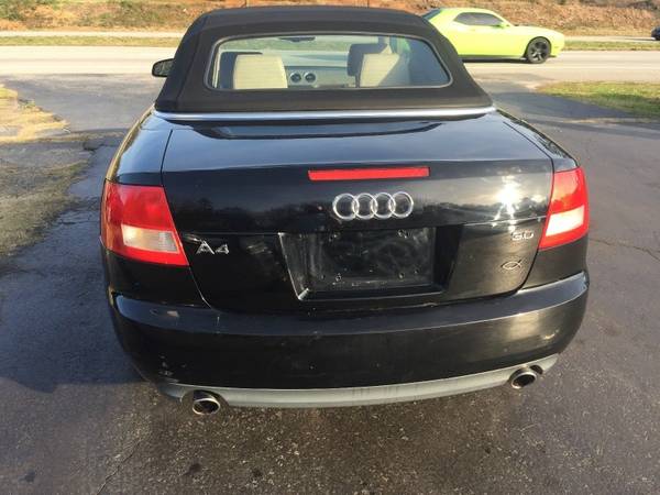 2005 Audi A4 2005 2dr Cabriolet 3.0L CVT $1500 DOWN OR LESS/BUY HERE... for sale in Lancaster , SC – photo 5