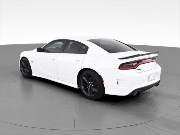 2019 Dodge Charger Scat Pack Sedan 4D sedan White - FINANCE ONLINE -... for sale in Indianapolis, IN – photo 7