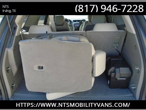GMC ACADIA MOBILITY HANDICAPPED WHEELCHAIR LIFT SUV VAN HANDICAP for sale in Irving, OK – photo 21