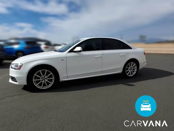 2014 Audi A4 Premium Plus Sedan 4D sedan White - FINANCE ONLINE -... for sale in Long Beach, CA – photo 4