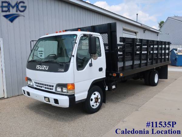 2005 Isuzu NPR 18FT Stake Truck 1-Owner 77,000 Miles Clean for sale in Caledonia, IN