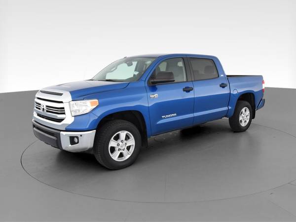 2017 Toyota Tundra CrewMax SR5 Pickup 4D 5 1/2 ft pickup Blue - -... for sale in Rockford, IL – photo 3