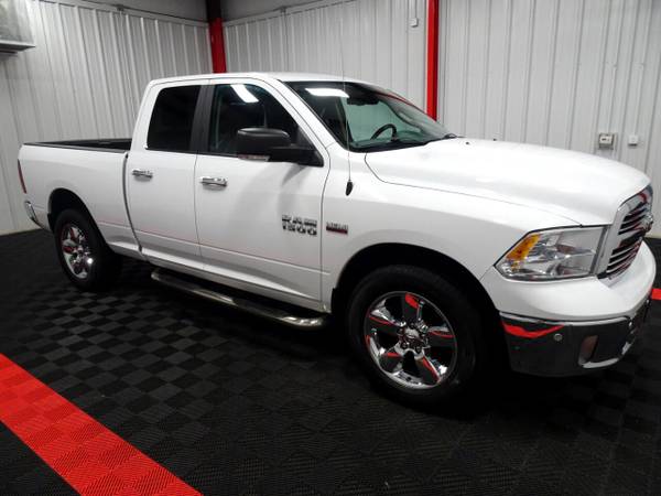 2018 RAM 1500 Big Horn 4WD Quad Cab pickup White - cars & trucks -... for sale in Branson West, MO – photo 6
