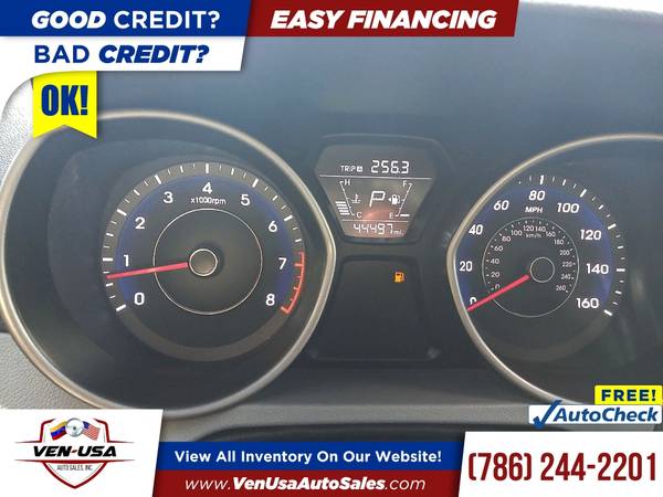 2016 Hyundai Elantra SESedan 6A 6 A 6-A (US) FOR ONLY 219/mo! for sale in Miami, FL – photo 12