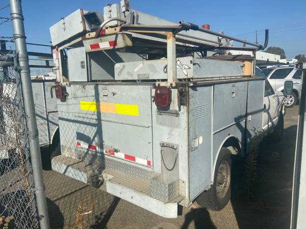 2000 Chevrolet 3500 utility bed 125k original miles - cars & trucks... for sale in Escondido, CA – photo 3