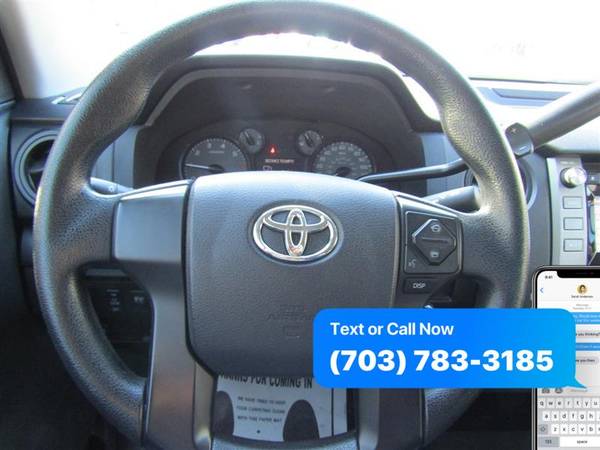 2016 TOYOTA TUNDRA 2WD TRUCK SR ~ WE FINANCE BAD CREDIT - cars &... for sale in Stafford, District Of Columbia – photo 13