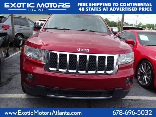 2011 Jeep Grand Cherokee Overland RED - - by for sale in Gainesville, GA – photo 16