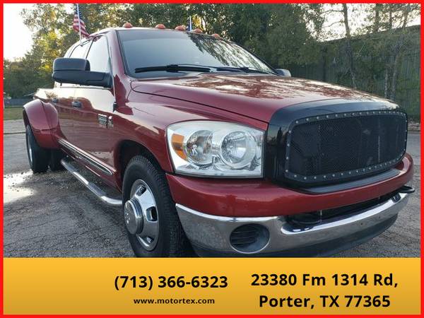 2008 Dodge Ram 3500 Mega Cab - Financing Available! - cars & trucks... for sale in Porter, TX – photo 3