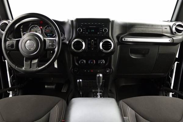TOUGH Black WRANGLER 2015 Jeep Unlimited Rubicon 4X4 4WD HARD for sale in clinton, OK – photo 8