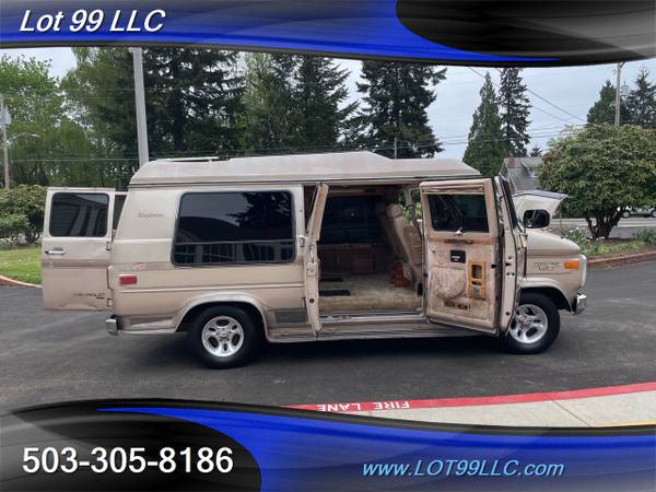 1994 CHEVROLET G20 Sportvan Explorer Conversion Power Bench/BED Wood for sale in Milwaukie, OR – photo 23