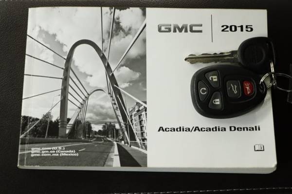 AWD - SUNROOF White 2015 GMC Acadia Denali SUV GPS - REMOTE for sale in Clinton, MO – photo 14