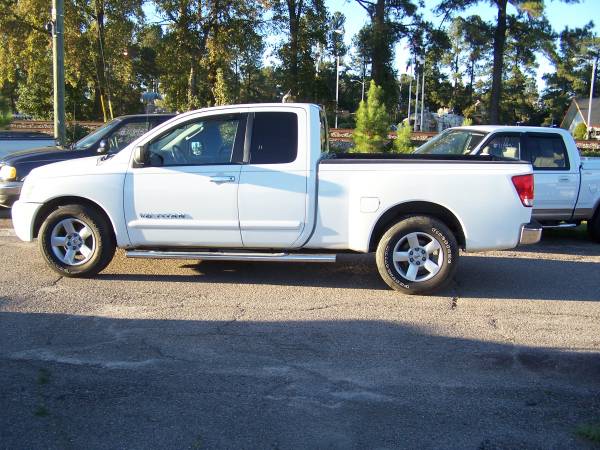 2006 Nissan Titan Ext Cab White - - by dealer for sale in Martinez, GA – photo 2