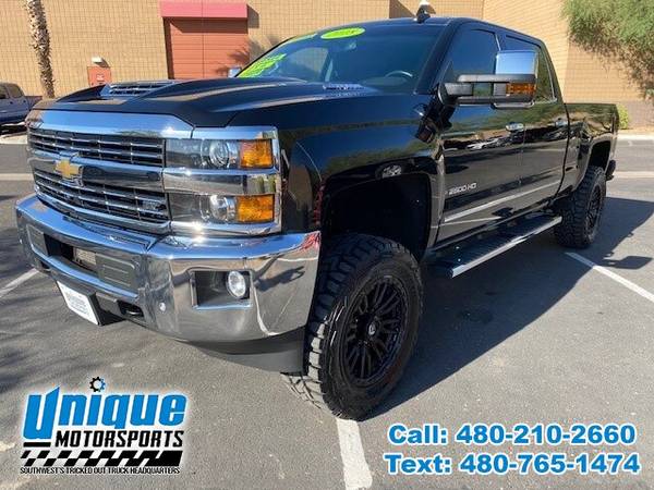 2018 CHEVROLET SILVERADO 2500HD TRUCK ~ LTZ PACKAGE ~ LIFTED ~ DURAM... for sale in Tempe, CO – photo 3