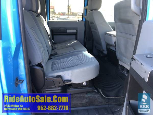 2013 Ford F350 F-350 XLT Crew cab FX4 4x4 TURBO DIESEL nice FINANCING! for sale in Minneapolis, MN – photo 16