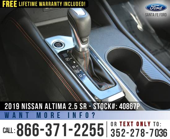 2019 Nissan Altima 2 5 SR Bluetooth, Leather Seats, Touchscreen for sale in Alachua, FL – photo 18