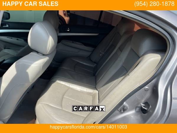 2009 Infiniti G 37 4dr Sdn Luxury RWD - - by dealer for sale in Fort Lauderdale, FL – photo 11