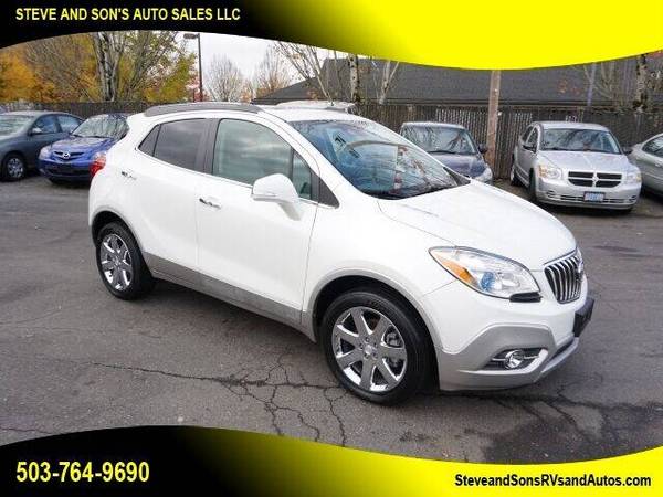 2014 Buick Encore Premium AWD 4dr Crossover 71503 Miles - cars &... for sale in Happy valley, OR – photo 3