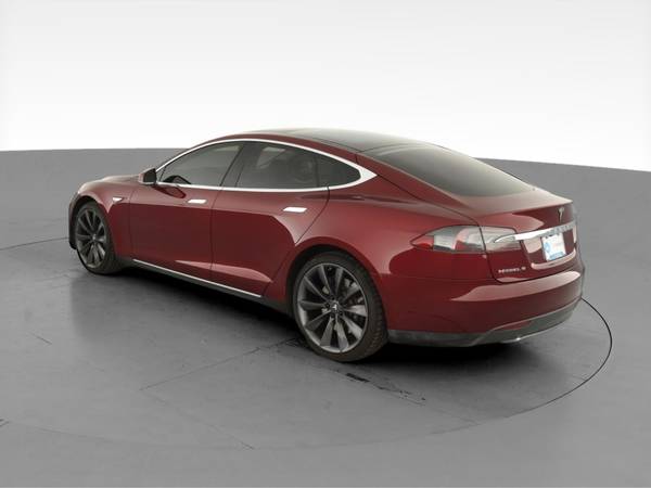 2012 Tesla Model S Signature Performance Sedan 4D sedan Red -... for sale in Albuquerque, NM – photo 7