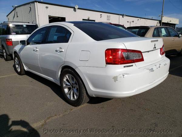 2009 Mitsubishi Galant 4dr Sedan ES White - - by for sale in Woodbridge, District Of Columbia – photo 4