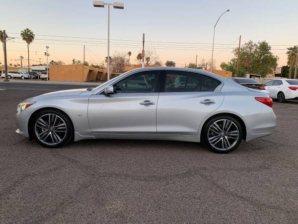 2014 INFINITI Q50 - 1 OWNER - 3 MONTH WARRANTY - FINANCING... for sale in Mesa, AZ – photo 2