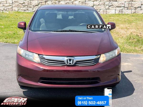 2012 Honda Civic LX 4dr Sedan 5A - - by dealer for sale in Mount Juliet, TN – photo 4