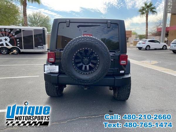 2016 JEEP WRANGLER UNLIMITED SPORT ~ LIFTED ~ LOW MILES ~ EASY FINAN... for sale in Tempe, NM – photo 5