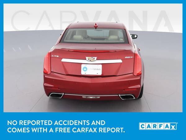 2016 Caddy Cadillac CTS 2 0 Luxury Collection Sedan 4D sedan Red for sale in Ocean City, MD – photo 7