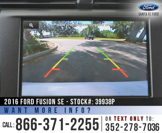 *** 2016 Ford Fusion SE *** SYNC - Bluetooth - Touchscreen - Camera for sale in Alachua, GA – photo 17