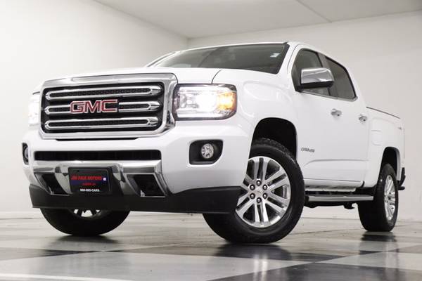 *NAVIGATION - HEATED LEATHER* White 2018 GMC Canyon SLT Crew Cab 4X4... for sale in Clinton, AR – photo 23