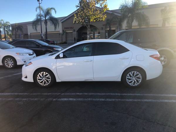 2017 Corolla (white) for sale in Riverside, CA – photo 3