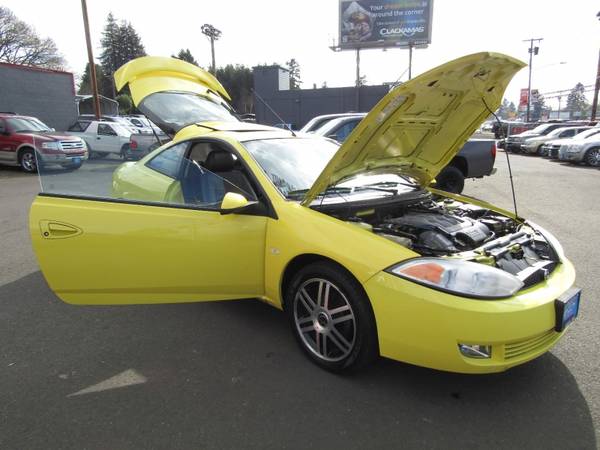 2001 Mercury Cougar 3dr Cpe V6 YELLOW 5 SPD 1 OWNER - cars & for sale in Milwaukie, OR – photo 24