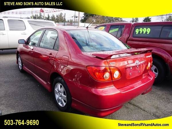 2005 Toyota Corolla S 4dr Sedan - - by dealer for sale in Happy valley, OR – photo 4