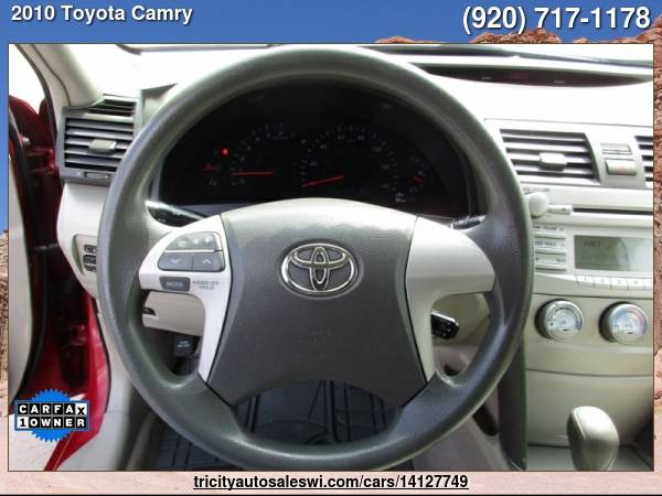 2010 TOYOTA CAMRY LE 4DR SEDAN 6A Family owned since 1971 - cars & for sale in MENASHA, WI – photo 13