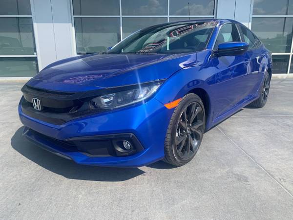 2019 Honda Civic Sedan Sport CVT Aegean Blue M for sale in Omaha, NE – photo 3