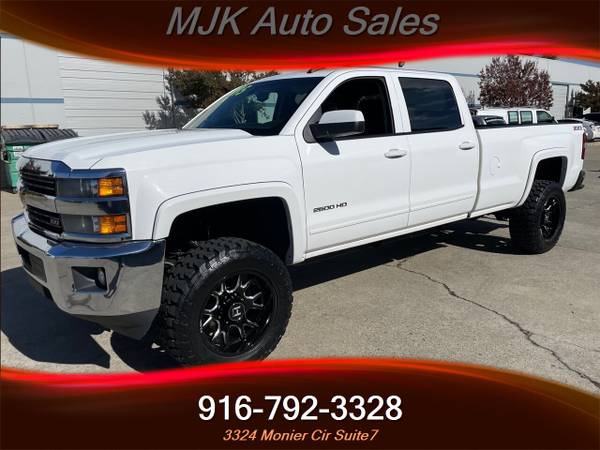 2015 CHEVROLET SILVERADO 2500 LT 6 0 GAS, 4x4 , 8 FOOT BED, LEVELED W for sale in Reno, NV – photo 2