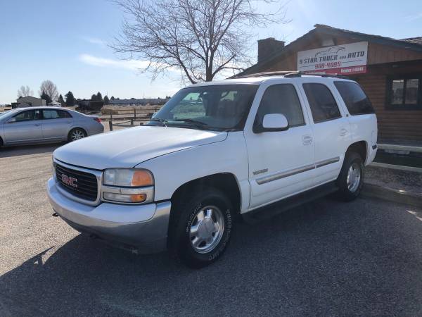 CLEAN! 2000 GMC Yukon SLE 4x4 with 3rd row seat - - by for sale in Idaho Falls, ID – photo 7