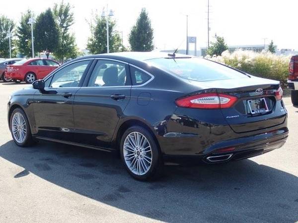 2014 Ford Fusion sedan SE (Tuxedo Black Metallic) GUARANTEED APPROVAL for sale in Sterling Heights, MI – photo 6