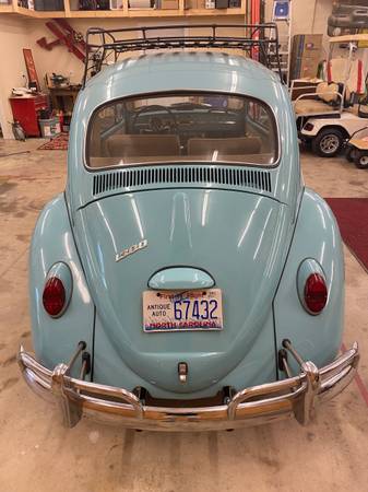 Restored 1966 VW Classic Beetle - PRICE REDUCED NOW TO 25, 000 for sale in Wilmington, NC – photo 5