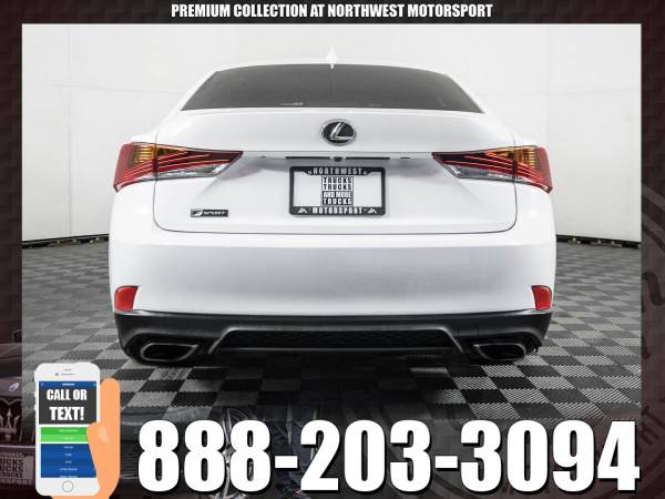 premium 2017 Lexus IS300 F Sport AWD - - by dealer for sale in PUYALLUP, WA – photo 6
