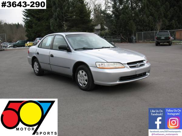 1999 Honda Accord 4dr Sedan LX Auto - - by dealer for sale in Roy, WA – photo 3