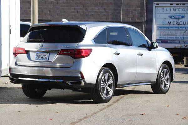 2017 Acura MDX 3.5L 4D Sport Utility 2017 Acura MDX Silver 3.5L V6... for sale in Redwood City, CA – photo 4