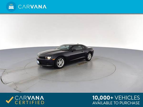 2014 Chevy Chevrolet Camaro LS Coupe 2D coupe Black - FINANCE ONLINE for sale in Covington, OH – photo 6