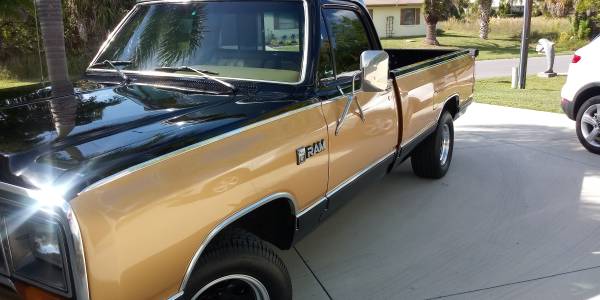 86' Dodge D-150 P/U - cars & trucks - by owner - vehicle automotive... for sale in Port Charlotte, FL – photo 4