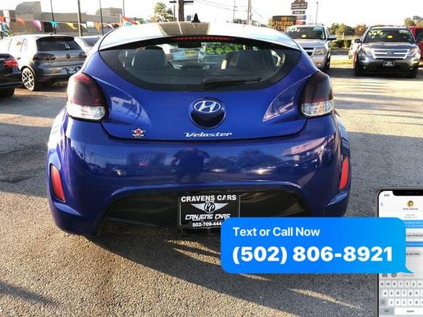 2013 Hyundai Veloster Base 3dr Coupe 6M EaSy ApPrOvAl Credit... for sale in Louisville, KY – photo 4