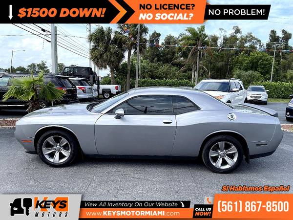 380/mo - 2018 Dodge Challenger SXT - - by dealer for sale in West Palm Beach, FL – photo 4
